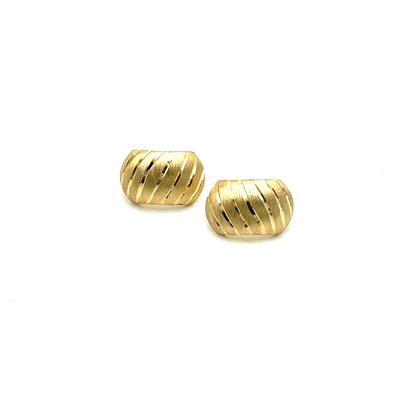 18K GOLD LATCH BACK MARIA ANTONIETTA EARRINGS - HANDMADE IN ITALY