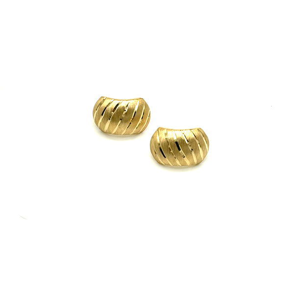 18K GOLD LATCH BACK MARIA ANTONIETTA EARRINGS - HANDMADE IN ITALY