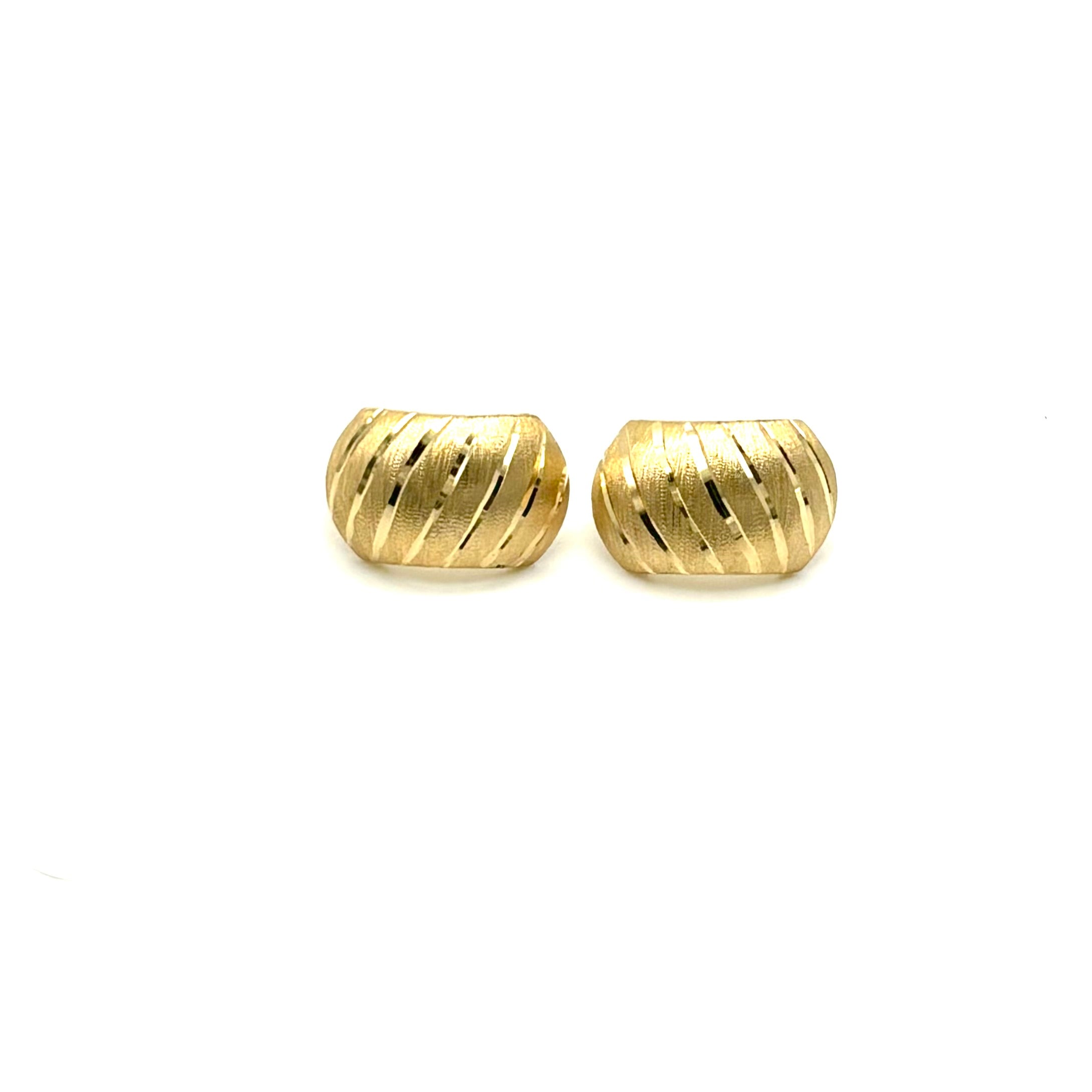 18K GOLD LATCH BACK MARIA ANTONIETTA EARRINGS - HANDMADE IN ITALY