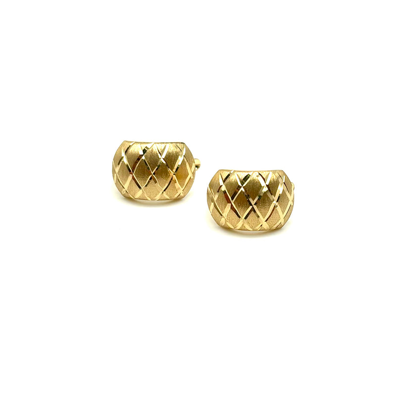 18K GOLD LATCH BACK MORETTA EARRINGS - HANDMADE IN ITALY