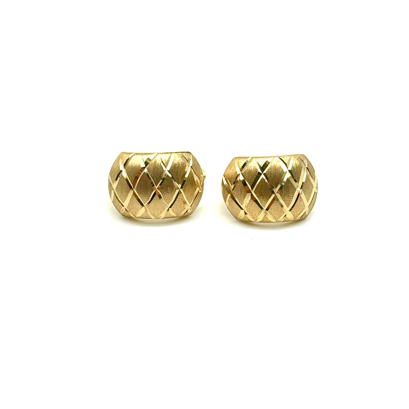 18K GOLD LATCH BACK MORETTA EARRINGS - HANDMADE IN ITALY