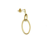 18K GOLD ATHENA DROP EARRINGS - HANDMADE IN ITALY