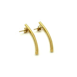 18K GOLD PINETA DROP EARRINGS - HANDMADE IN ITALY