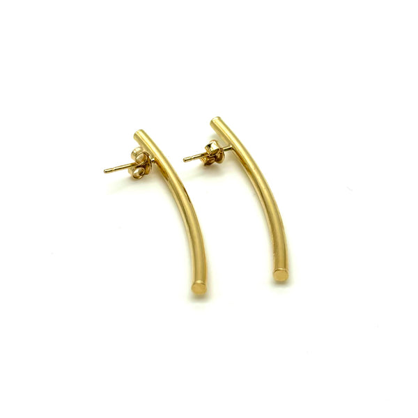 18K GOLD PINETA DROP EARRINGS - HANDMADE IN ITALY