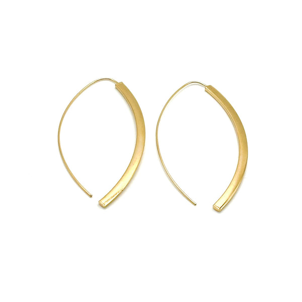 18K GOLD GIULIA DROP EARRINGS - HANDMADE IN ITALY