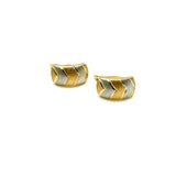 18K GOLD LATCH BACK GAIETTA EARRINGS - HANDMADE IN ITALY