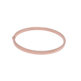 18K GOLD BANGLE BRACELET - HANDMADE IN ITALY