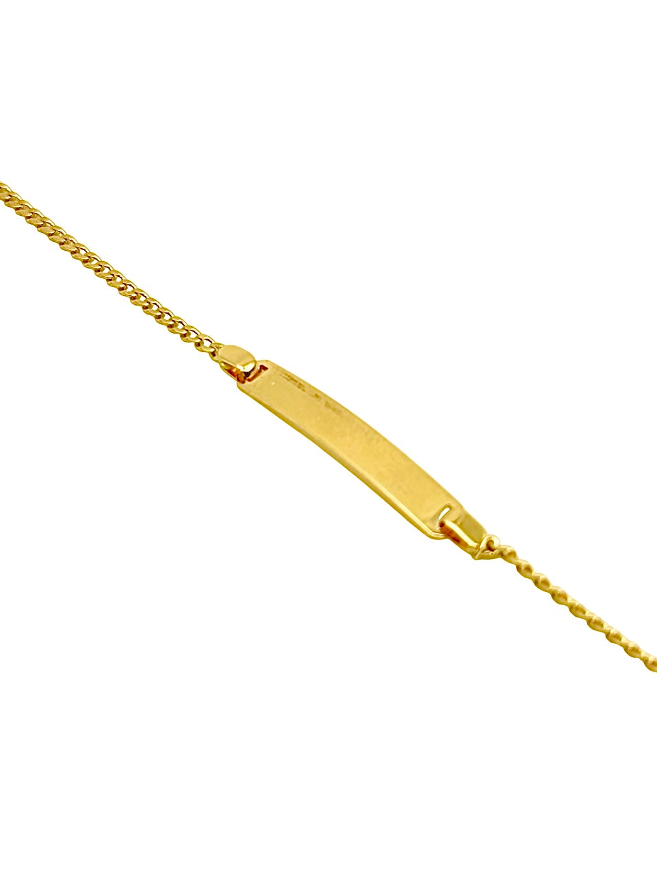 18K GOLD BETTA BAR BRACELET - HANDMADE IN ITALY