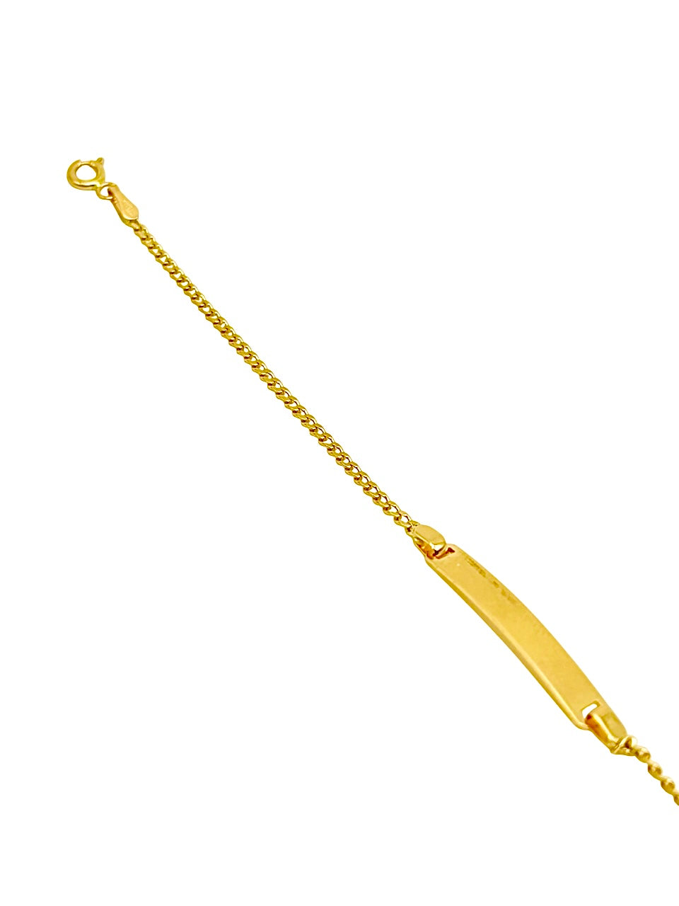18K GOLD BETTA BAR BRACELET - HANDMADE IN ITALY