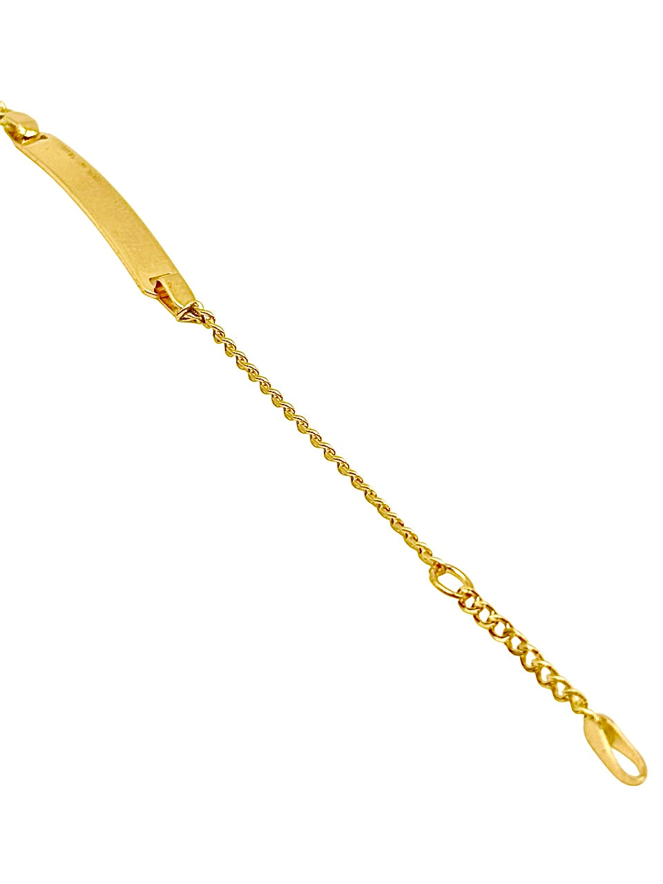 18K GOLD BETTA BAR BRACELET - HANDMADE IN ITALY