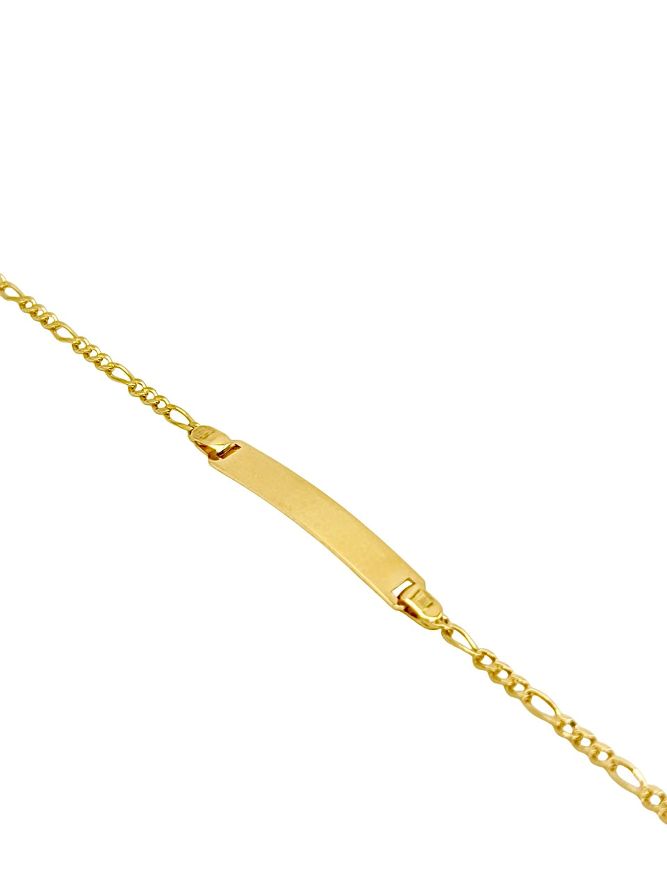 18K GOLD PIPPI BAR BRACELET - HANDMADE IN ITALY