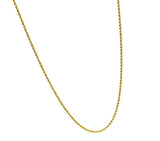 18K GOLD ROPE CHAIN - HANDMADE IN ITALY