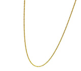 18K GOLD ROPE CHAIN - HANDMADE IN ITALY