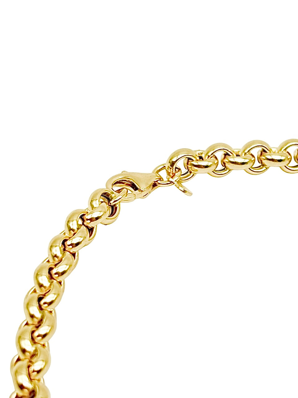 18K GOLD ANITA ROLO LINK CHAIN - HANDMADE IN ITALY