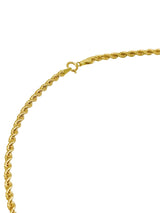 18K GOLD ROPE CHAIN - HANDMADE IN ITALY