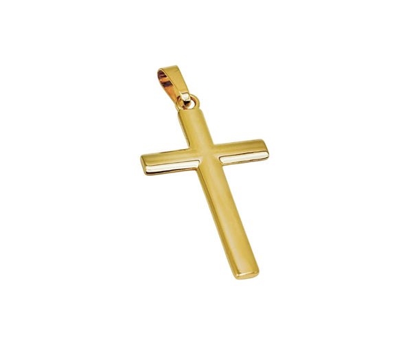 18K GOLD EDOARDO CROSS - HANDMADE IN ITALY