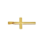 18K GOLD EDOARDO CROSS - HANDMADE IN ITALY