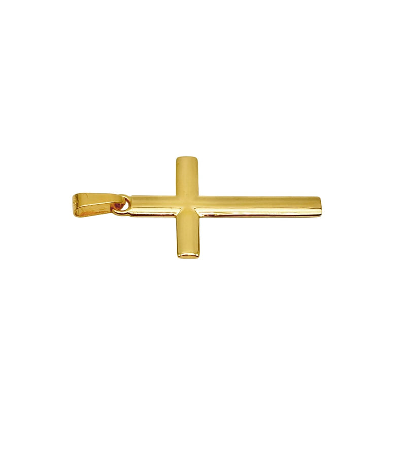 18K GOLD EDOARDO CROSS - HANDMADE IN ITALY