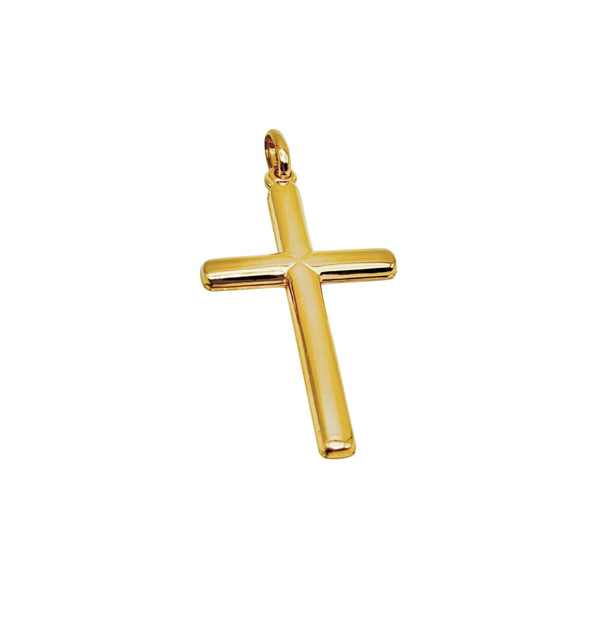18K GOLD ERCOLE CROSS - HANDMADE IN ITALY
