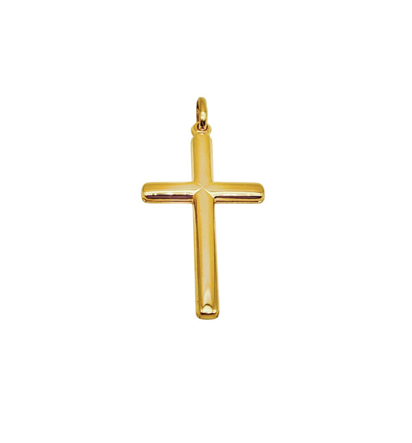 18K GOLD ERCOLE CROSS - HANDMADE IN ITALY