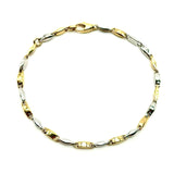 18K GOLD FRANCESCO CHAIN BRACELET - HANDMADE IN ITALY