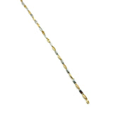 18K GOLD ETTORE CHAIN BRACELET - HANDMADE IN ITALY