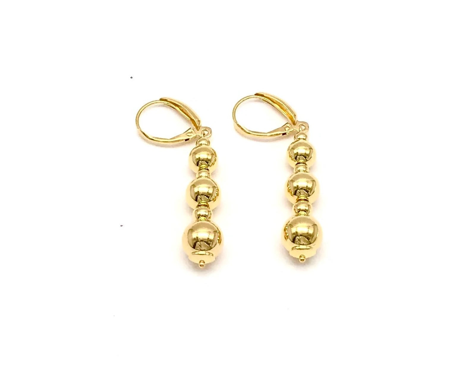 18K GOLD GIORGIA DROP EARRINGS - HANDMADE IN ITALY