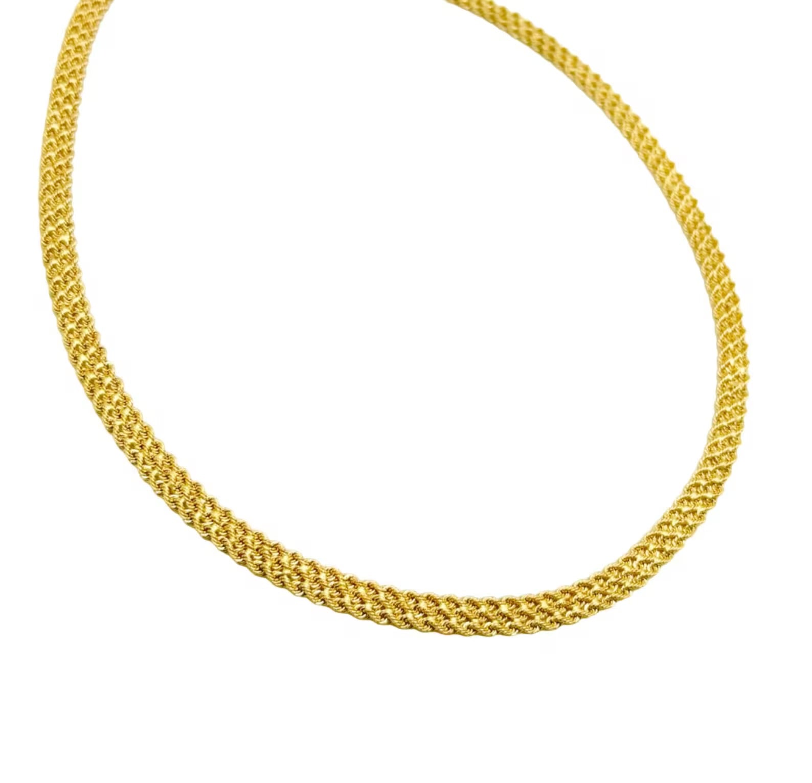 18K GOLD ROPE CHAIN - HANDMADE IN ITALY
