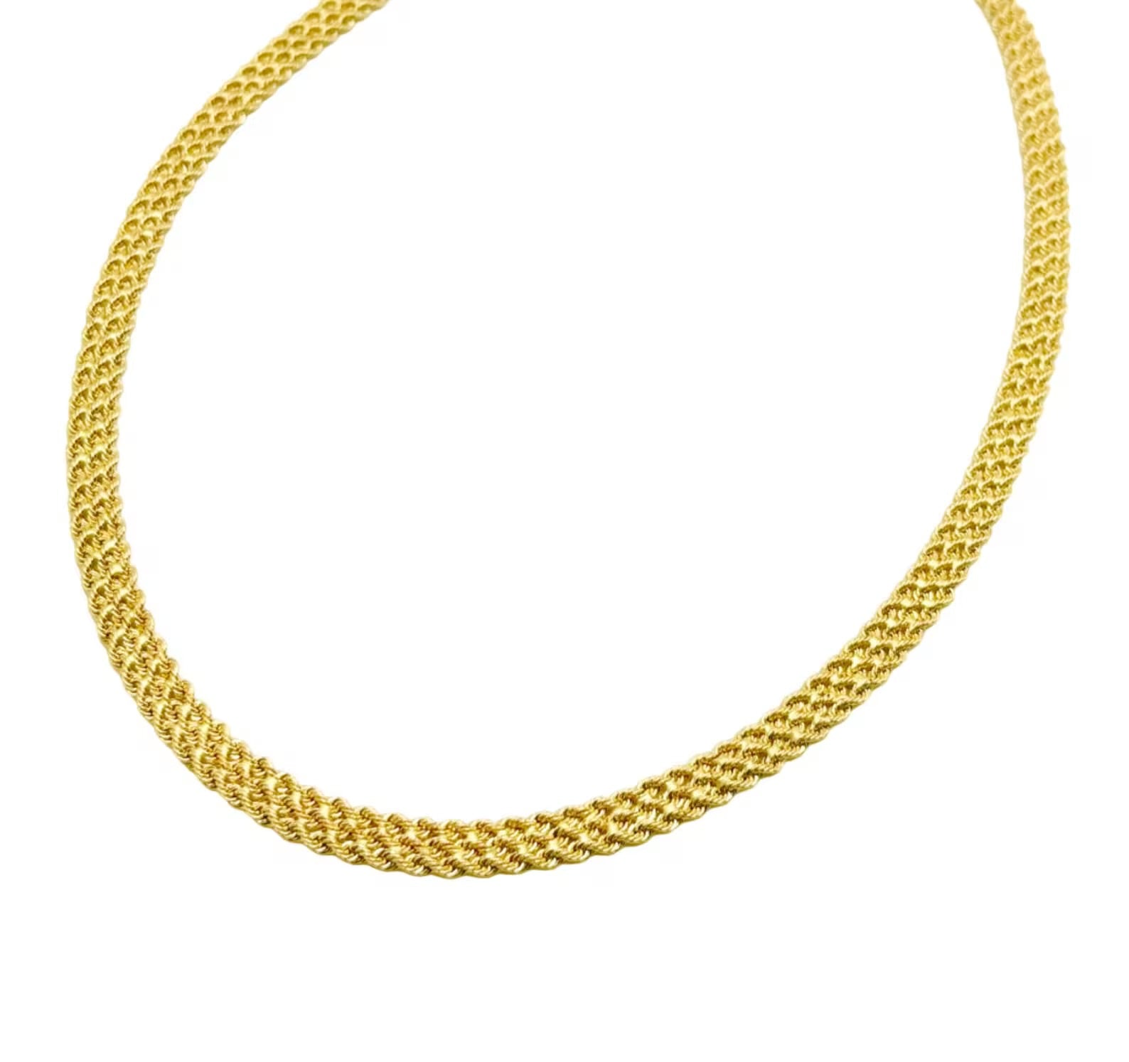 18K GOLD ROPE CHAIN - HANDMADE IN ITALY
