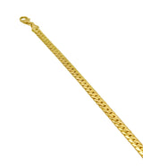 18K GOLD TRIESTE CHAIN BRACELET - HANDMADE IN ITALY