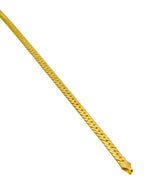 18K GOLD TRIESTE CHAIN BRACELET - HANDMADE IN ITALY