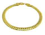 18K GOLD TREVISO CHAIN BRACELET - HANDMADE IN ITALY