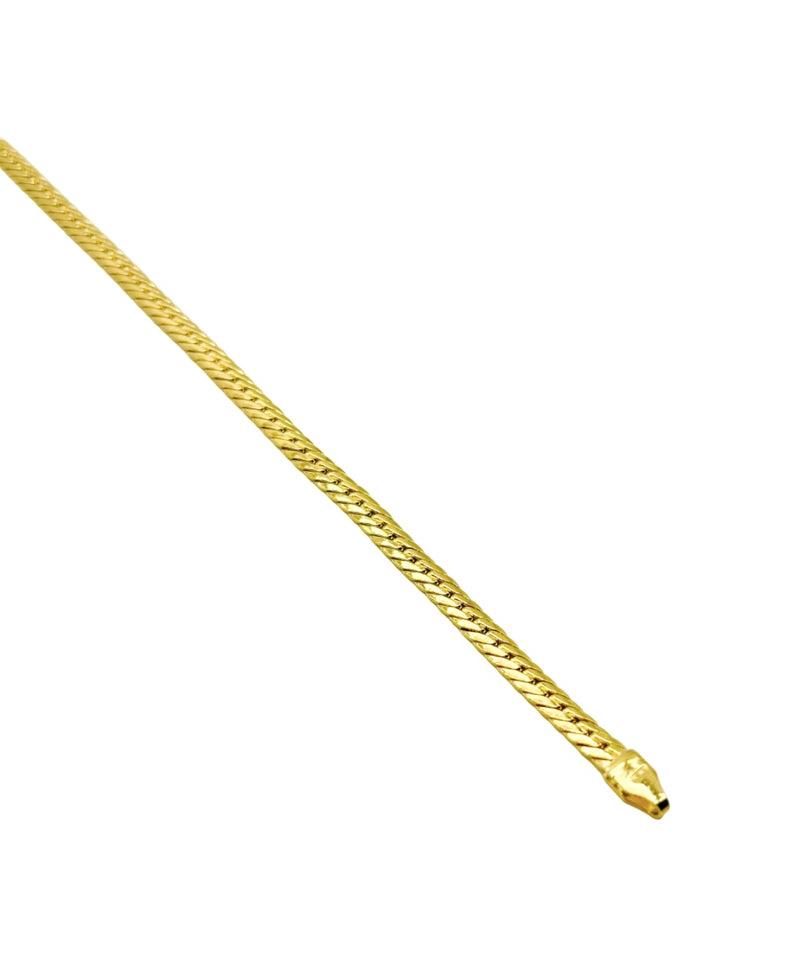 18K GOLD BELLUNO CHAIN BRACELET - HANDMADE IN ITALY