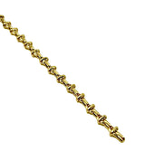 18K GOLD GIOTTO CHAIN BRACELET - HANDMADE IN ITALY