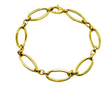 18K GOLD LIGURIA CHAIN BRACELET - HANDMADE IN ITALY