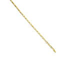 18K GOLD ANCILLOTTO CHAIN BRACELET - HANDMADE IN ITALY