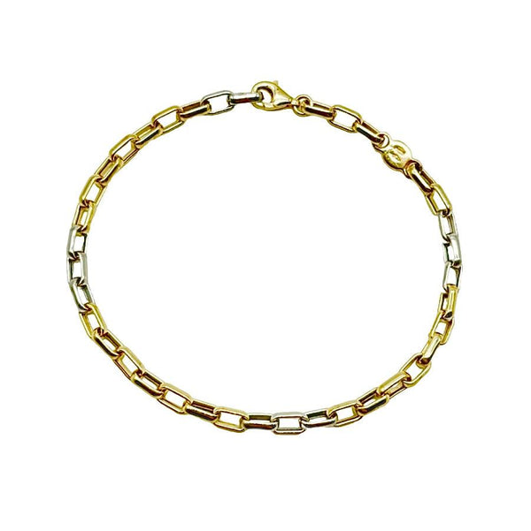 18K GOLD GABRI CHAIN BRACELET - HANDMADE IN ITALY