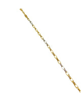 18K GOLD GABRI CHAIN BRACELET - HANDMADE IN ITALY