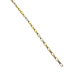 18K GOLD GABRI CHAIN BRACELET - HANDMADE IN ITALY