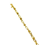 18K GOLD MADESIMO CHAIN BRACELET - HANDMADE IN ITALY