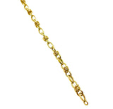 18K GOLD MADESIMO CHAIN BRACELET - HANDMADE IN ITALY