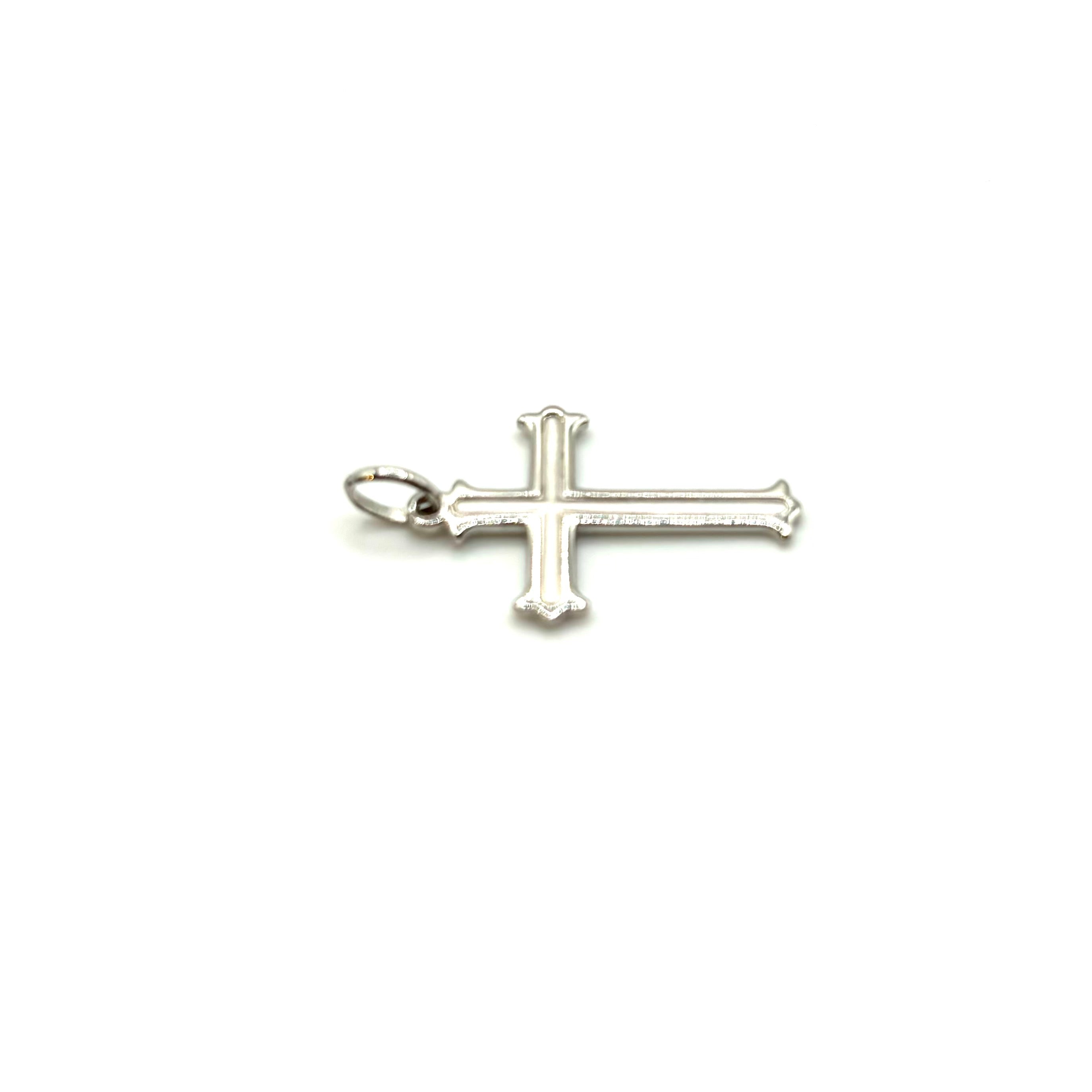 18K GOLD DANIELA CROSS - HANDMADE IN ITALY