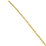 18K GOLD CESARE CHAIN BRACELET - HANDMADE IN ITALY