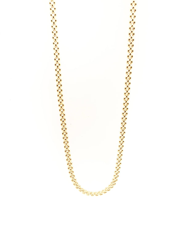 18K GOLD PANTHER CHAIN - HANDMADE IN ITALY