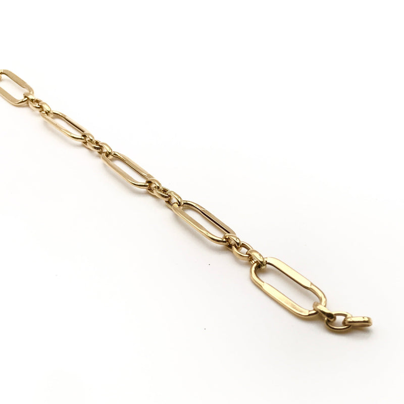 18K GOLD TOSCANA CHAIN BRACELET - HANDMADE IN ITALY