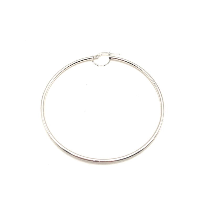 18K GOLD OGLIASTRA HOOP EARRINGS - HANDMADE IN ITALY