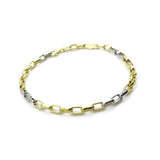 18K GOLD GABRI CHAIN BRACELET - HANDMADE IN ITALY