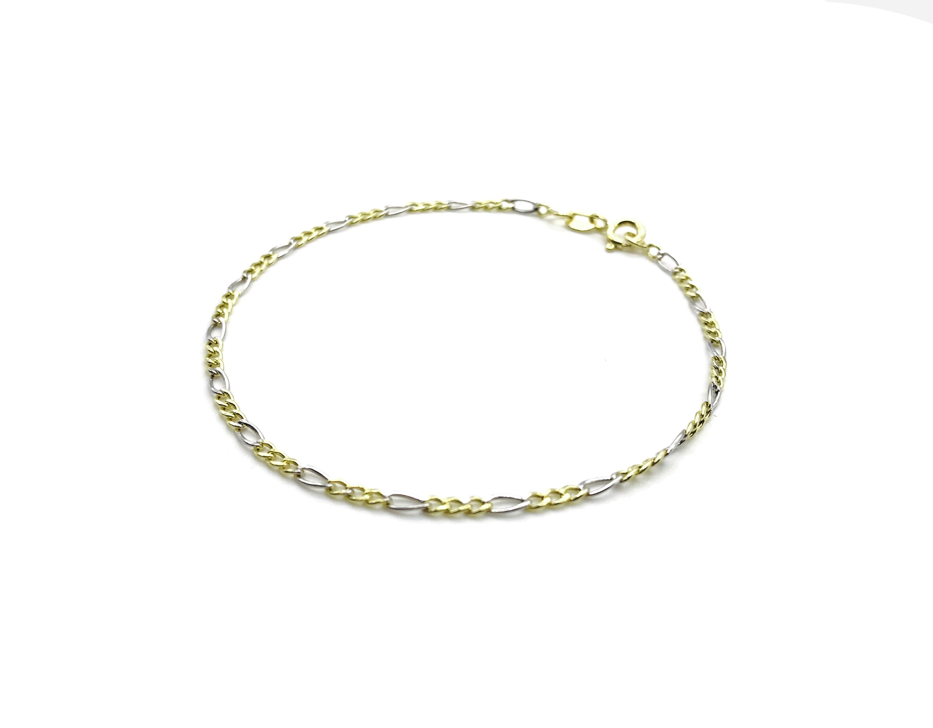 18K GOLD VIRGILIO CHAIN BRACELET - HANDMADE IN ITALY