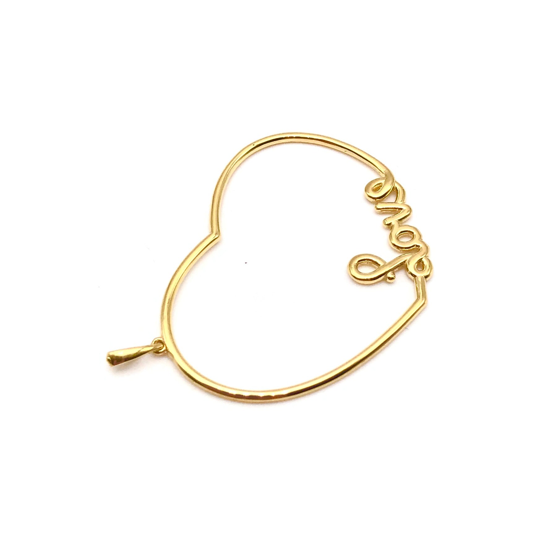 18K GOLD PENDANT - HANDMADE IN ITALY