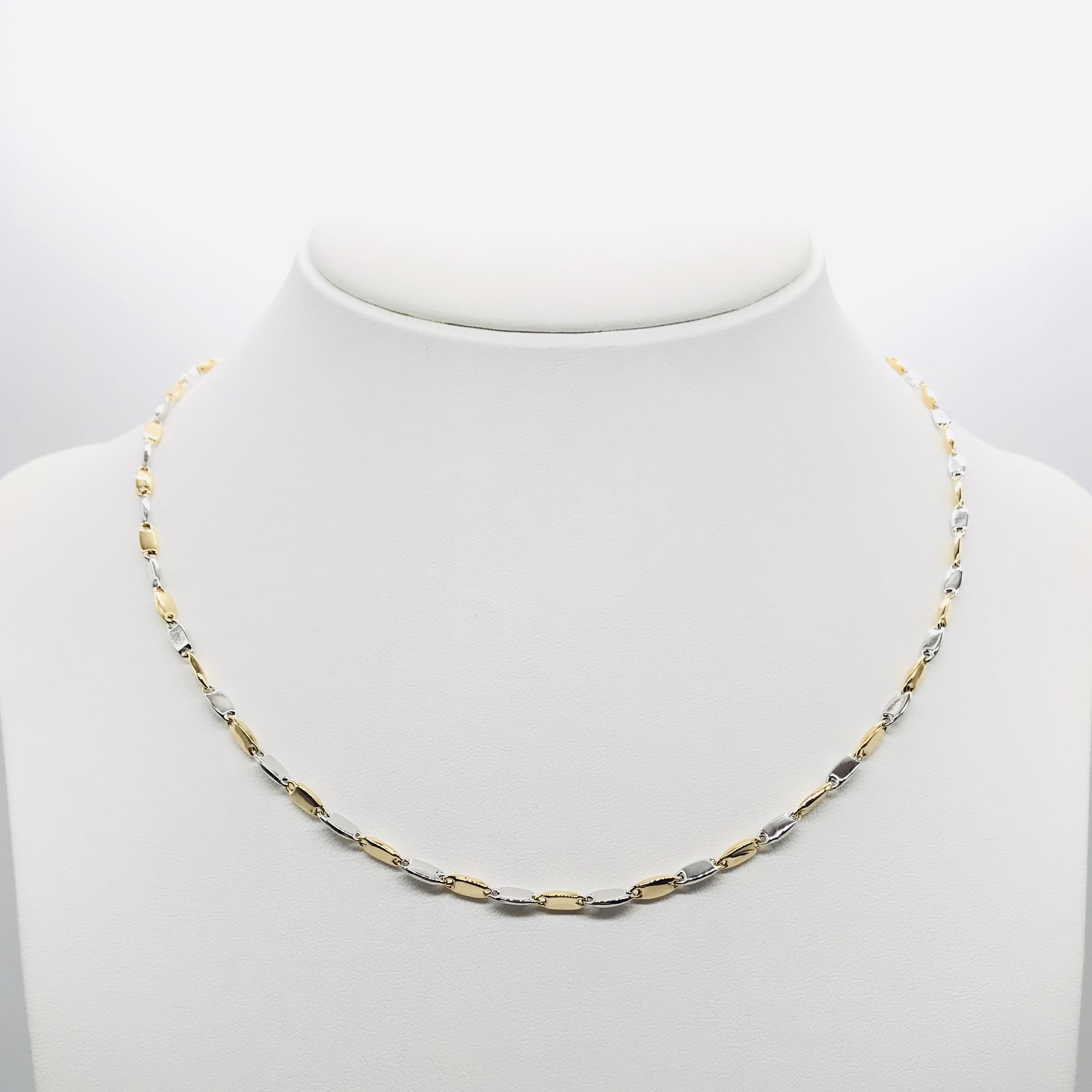 18K GOLD ICECREAM CHAIN - HANDMADE IN ITALY